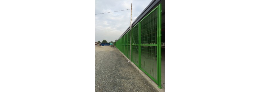 Hàng rào lưới thép